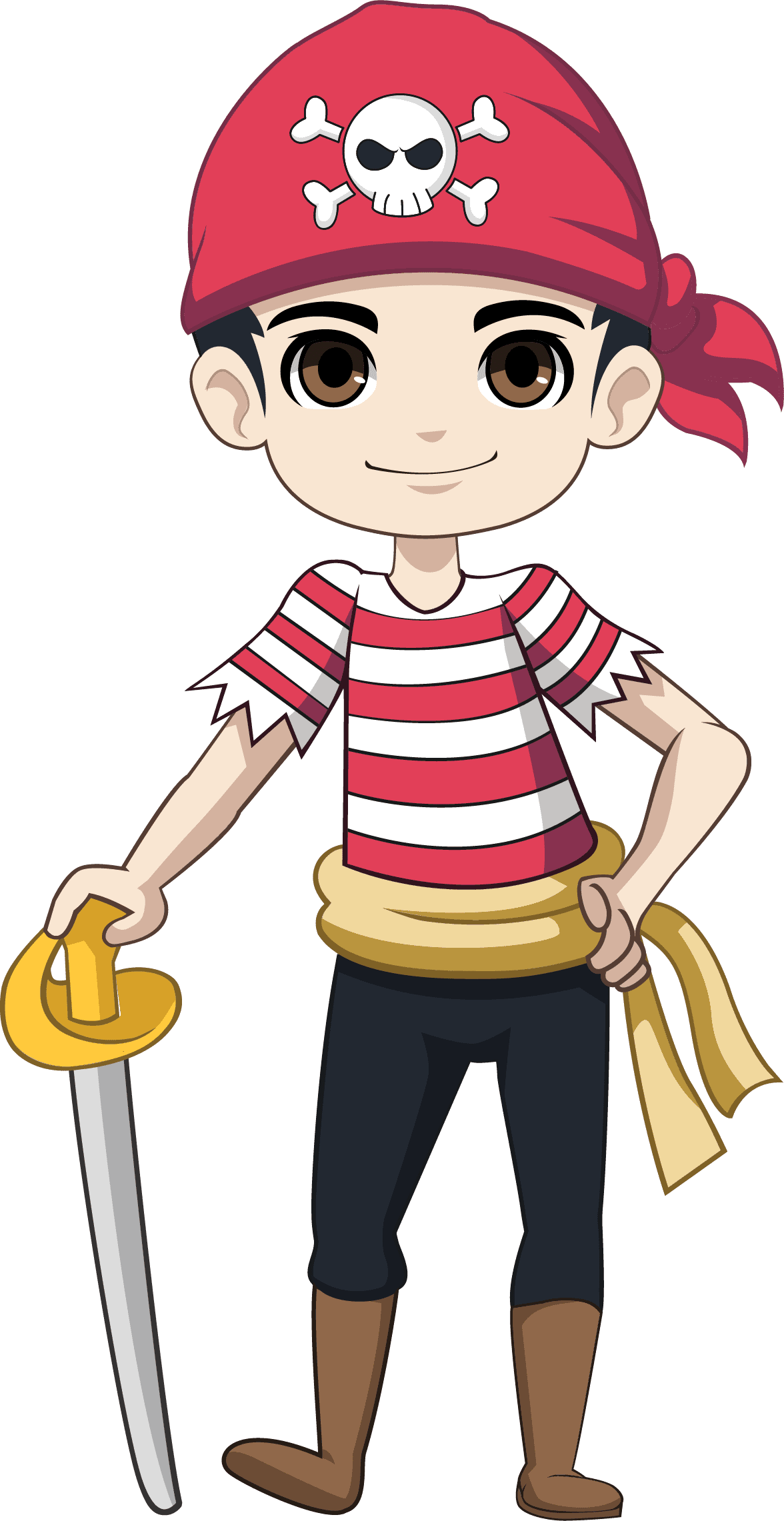 Pirate crew illustration